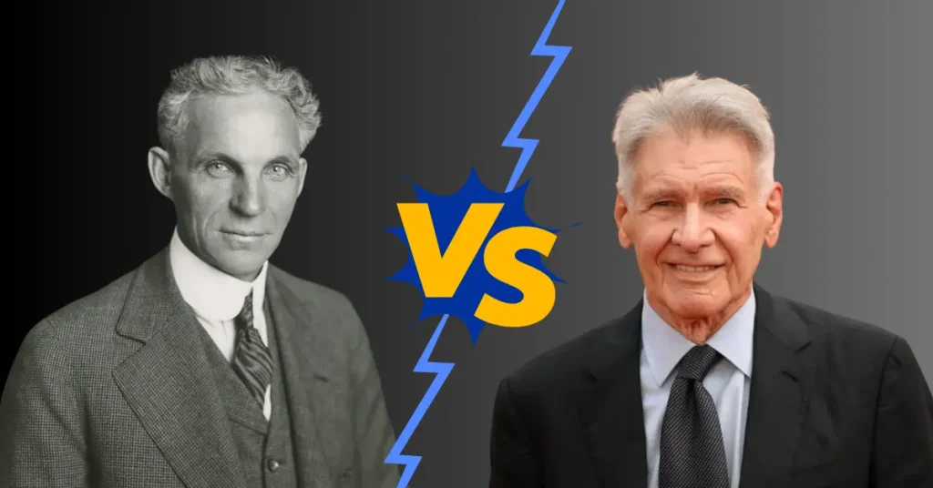 Harrison Ford and Henry Ford