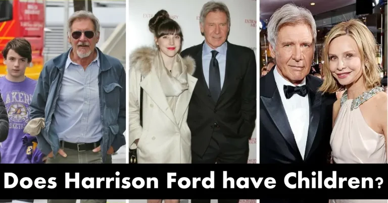 Does Harrison Ford have children?