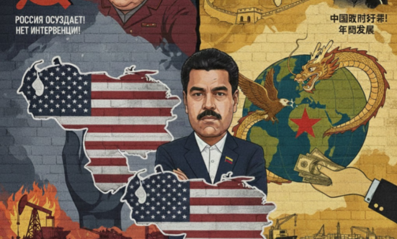 International Reaction to U.S. Intervention in Venezuela — Focus on Russia and China