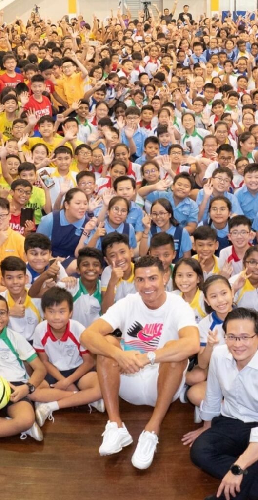 Cristiano Ronaldo charity work